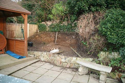 Bank dug out for gazebo.JPG