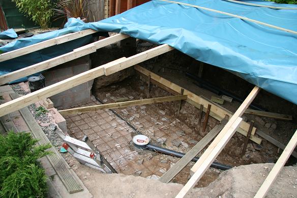 Bottom Drain ready for concrete!.JPG